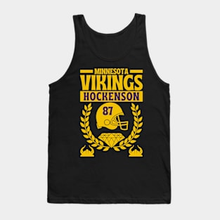 Minnesota Vikings Hockenson 87 Edition 2 Tank Top